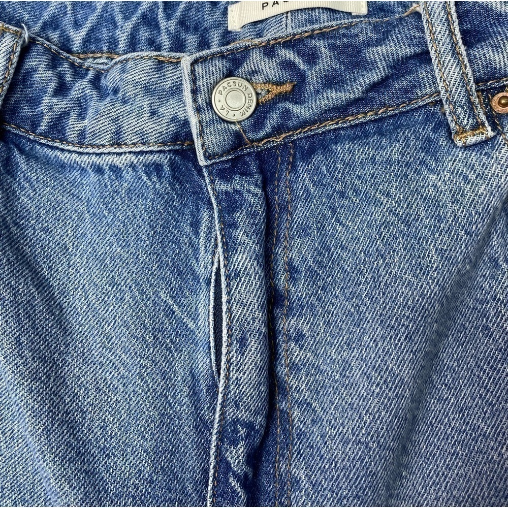 PACSUN Women’s mom jeans 32 waist blue denim - Picture 6 of 10